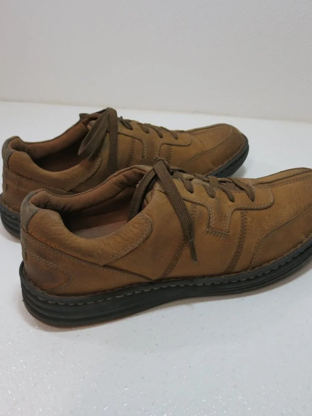 Dunham New Balance Leather Casual Comfort Footwear Oxfords Shoes Sz 9.5 D